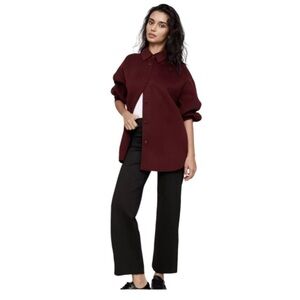 Banana Republic Straight Everywhere Ponte Ankle Pant Black Women’s L High Rise